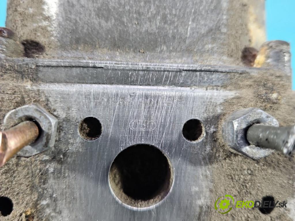 Opel Zafira A 1999-2005 1.8 16V 116 HP manual 85 kW 1796 cm3 5- čerpadlo abs 0265220531 (Pumpa ABS)