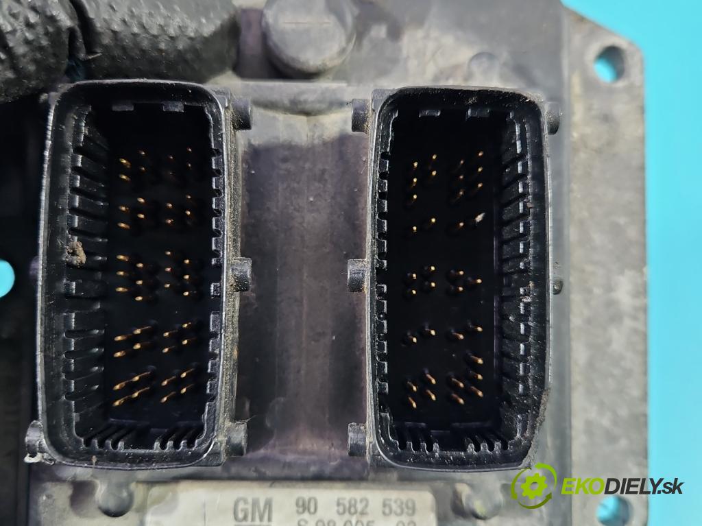 Opel Zafira A 1999-2005 1.8 16V 116 HP manual 85 kW 1796 cm3 5- riadiaca jednotka motora 90582539