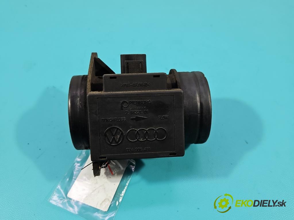 Audi A4 B5 1994-2001 1.9 tdi 110 hp manual 81 kW 1896 cm3 5- váha vzduchu 074906461 (Snímač hmotnosti vzduchu)
