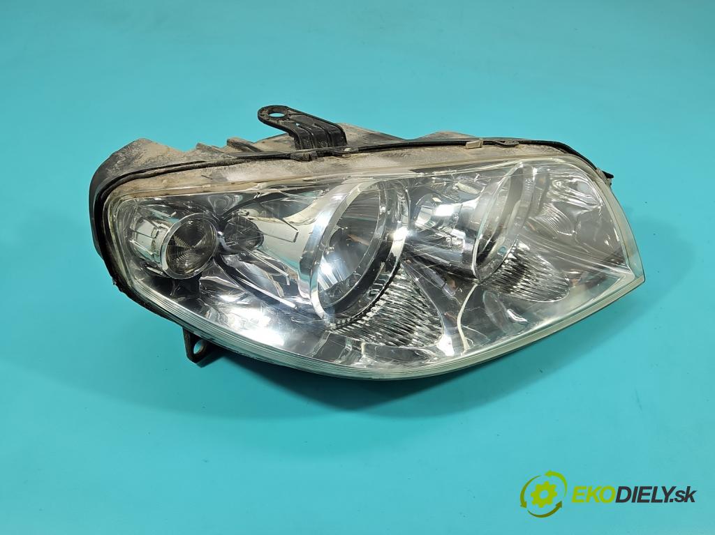 Fiat Punto II 1999-2010 1.4 16V 95 HP manual 70 kW 1368 cm3 3- Reflektor: pravý  (Svetlo predné pravé)
