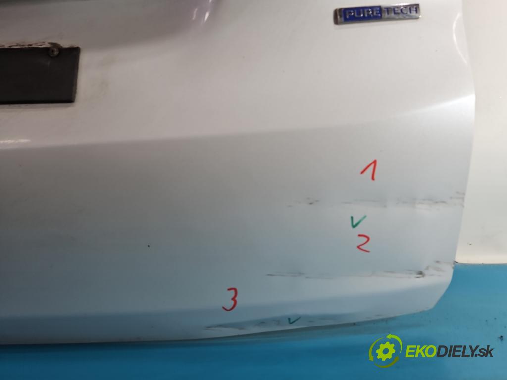 Peugeot 2008 I 2013-2019 1.2 12V 110 HP automatic 81 kW 1199 cm3 5- zadna kufor  (Kapota zadná (kufor))