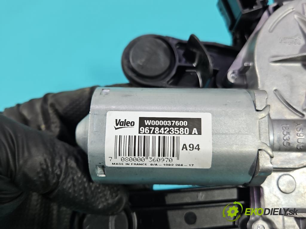 Peugeot 2008 I 2013-2019 1.2 12V 110 HP automatic 81 kW 1199 cm3 5- motor stieračov zadné 9678423580A