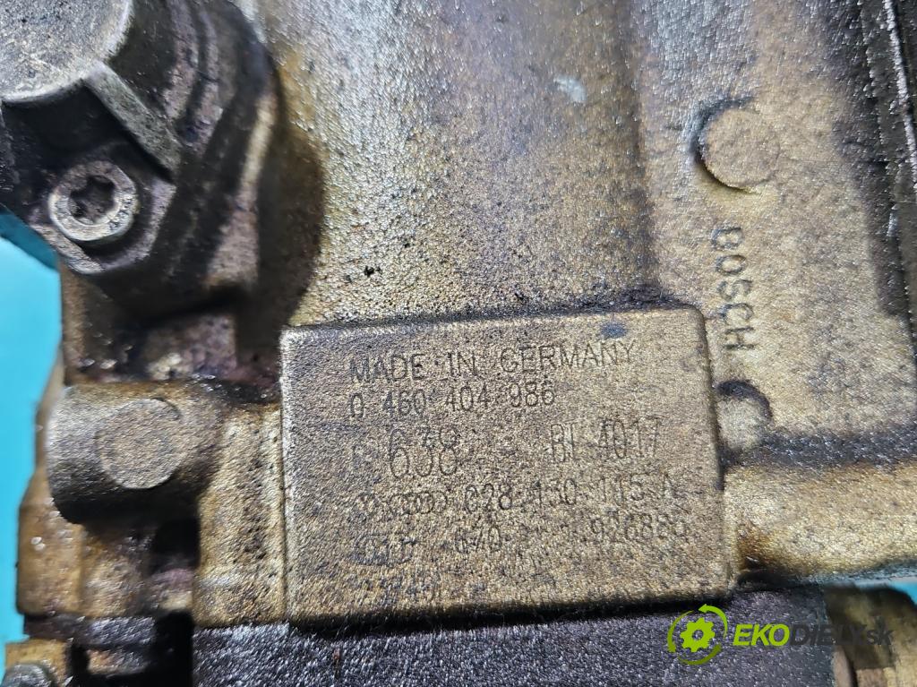 Vw Passat B5 1995-2005 1.9 tdi 110 HP manual 81 kW 1896 cm3 4- čerpadlo vstrekovacia 0460404986 (Vstrekovacie čerpadlo)