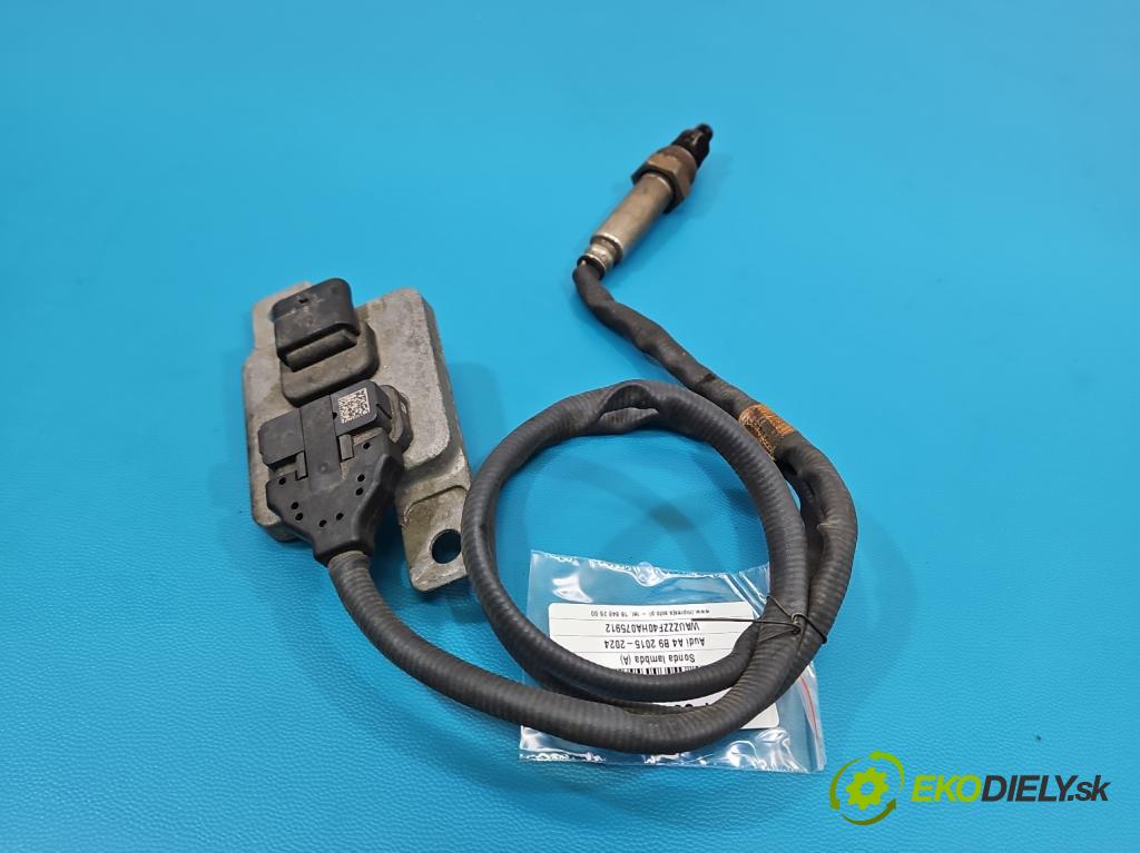 Audi A4 B9 2015-2024 2.0 tdi 190 HP automatic 140 kW 1968 cm3 5- Sonda lambda 8W0907807C (Lambda sonda)