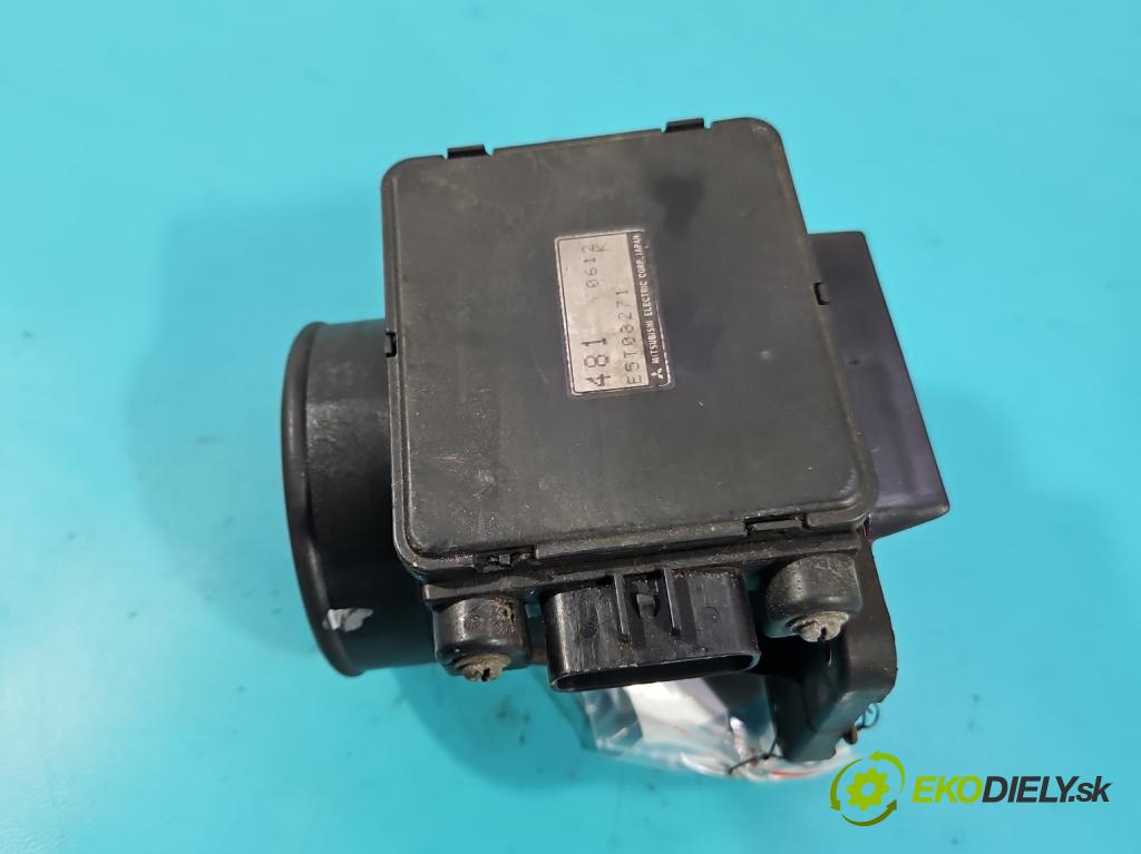 Mitsubishi Galant VIII 1993-2003 2.0 16V 133 HP manual 98 kW 1997 cm3 4- průtokoměr: E5T08271 (Váha vzduchu)