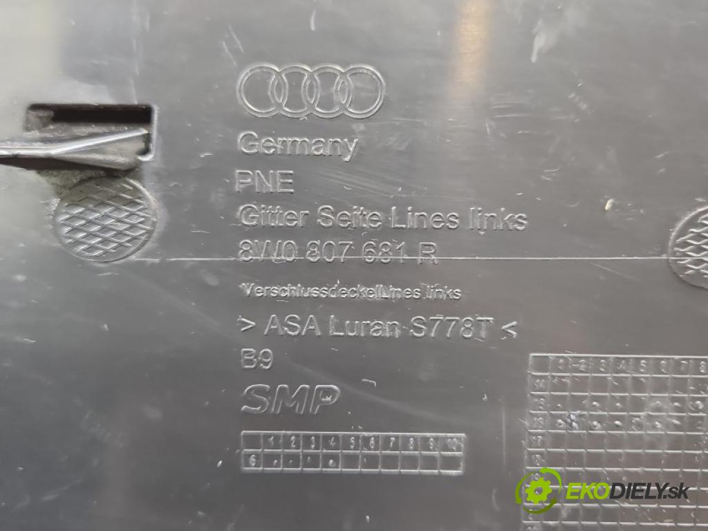 Audi A4 B9 2015-2024 2.0 tdi 190 HP automatic 140 kW 1968 cm3 5- blenda mriežka: nárazník ľavé 8W0807681R