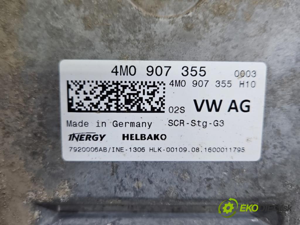 Audi A4 B9 2015-2024 2.0 tdi 190 hp automatic 140 kW 1968 cm3 5- řídící jednotka 4M0 907 355
