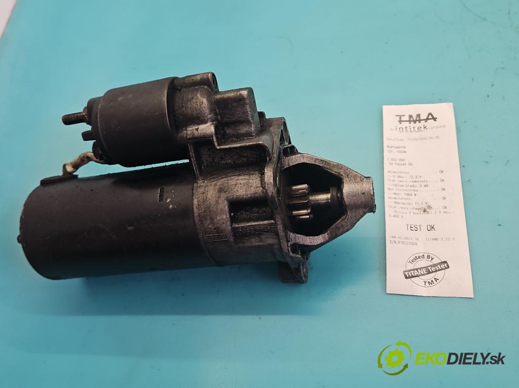 Vw Passat B5 1995-2005 1.9 tdi 110 HP manual 81 kW 1896 cm3 4- štartér 068911024C (Štartér)