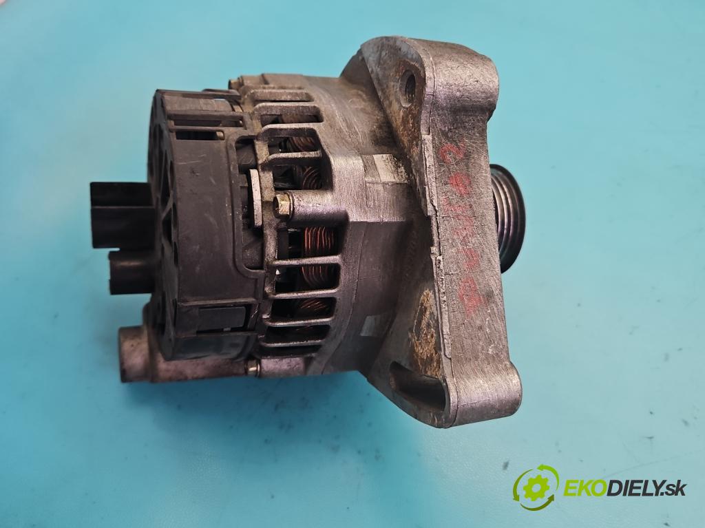 Fiat Punto II 1999-2010 1.4 16V 95 HP manual 70 kW 1368 cm3 3- Alternator 46813059 (Alternátor)