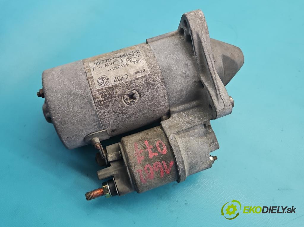 Fiat Punto II 1999-2010 1.4 16V 95 HP manual 70 kW 1368 cm3 3- štartér 63103031 (Štartér)
