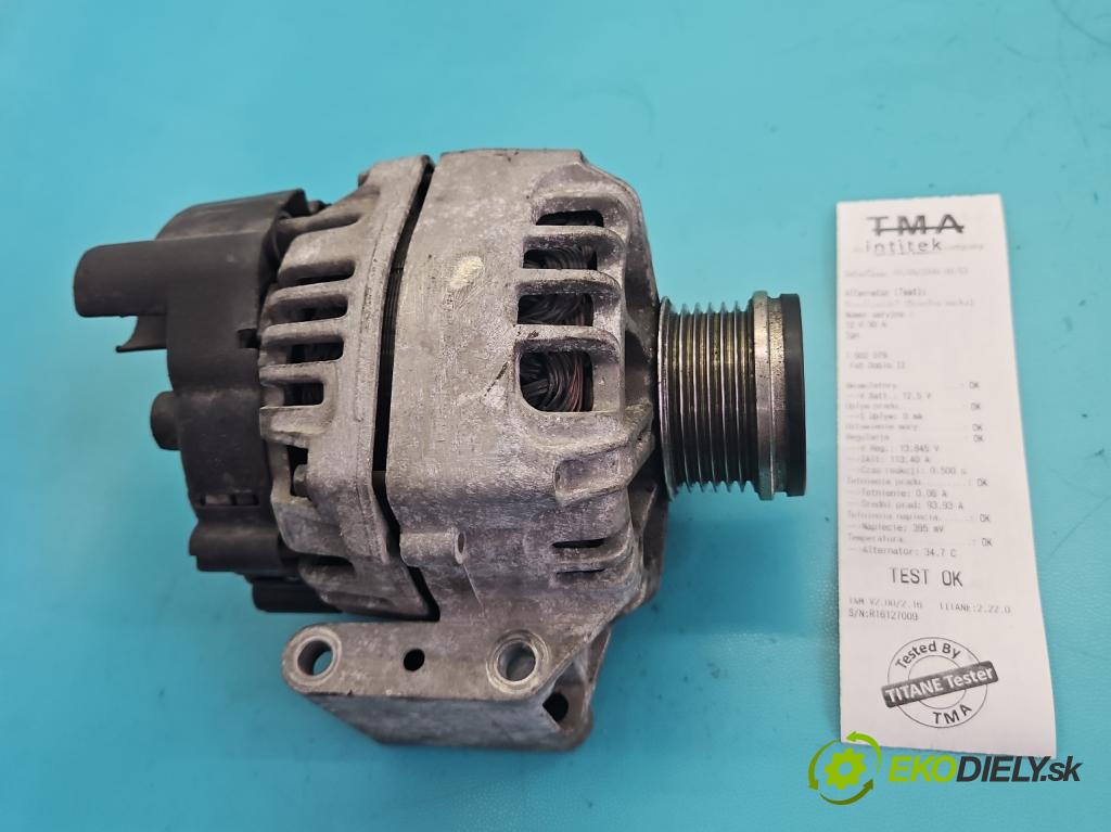Fiat Doblo II 2010- 1.3 jtd 75 hp manual 55 kW 1248 cm3 5- Alternator 0986048771 (Alternátor)