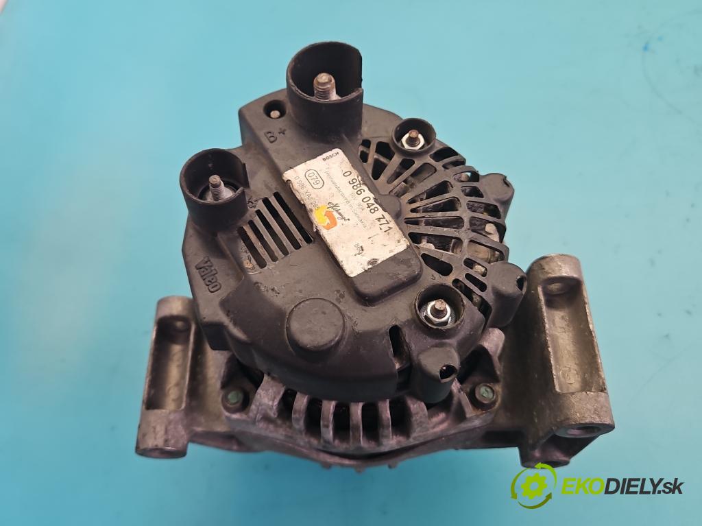 Fiat Doblo II 2010- 1.3 jtd 75 hp manual 55 kW 1248 cm3 5- Alternator 0986048771 (Alternátor)