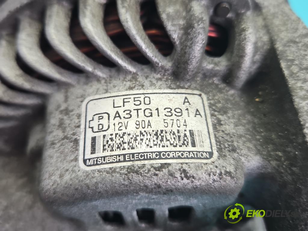 Mazda 5  2005-2010 2.0 16V 145 hp manual 107 kW 1999 cm3 5- Alternator A3TG1391A (Alternátor)