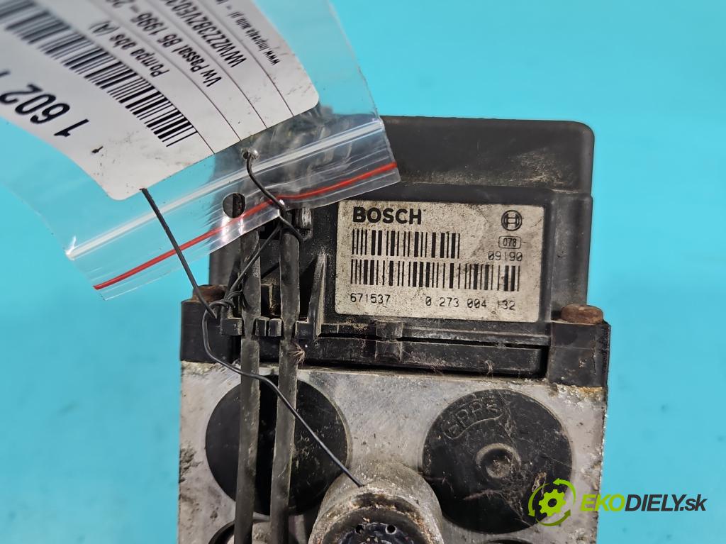 Vw Passat B5 1995-2005 1.9 tdi 110 HP manual 81 kW 1896 cm3 4- čerpadlo abs 0265216411 (Pumpa ABS)