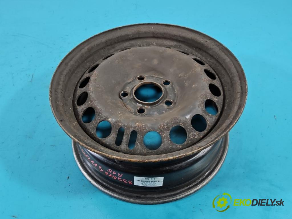 Opel Astra III 2004-2014 1.6 16V 116 hp manual 85 kW 1598 cm3 5- Felga ocelový 15