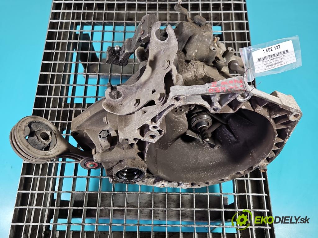 Fiat Punto II 1999-2010 1.4 16V 95 HP manual 70 kW 1368 cm3 3- prevodovka stupeň,rýchlosť manual