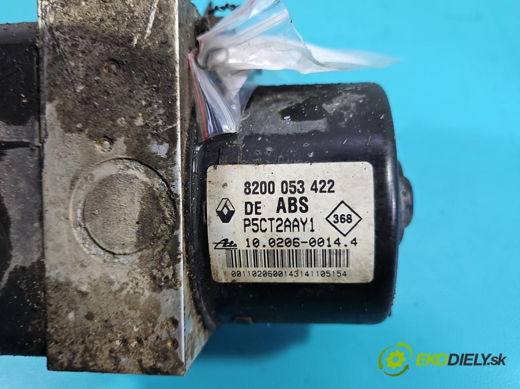 Renault Laguna II 2001-2007 1.9 dci 101 HP manual 74 kW 1870 cm3 5- čerpadlo abs 8200053422 (Pumpa ABS)