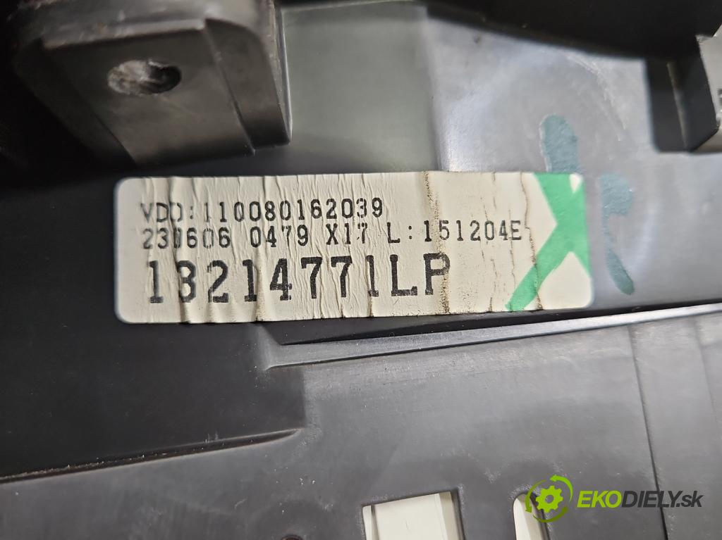 Opel Meriva A 2002-2010 1.4 16V 90 HP manual 66 kW 1364 cm3 5- riadiaca jednotka motora 0261208255