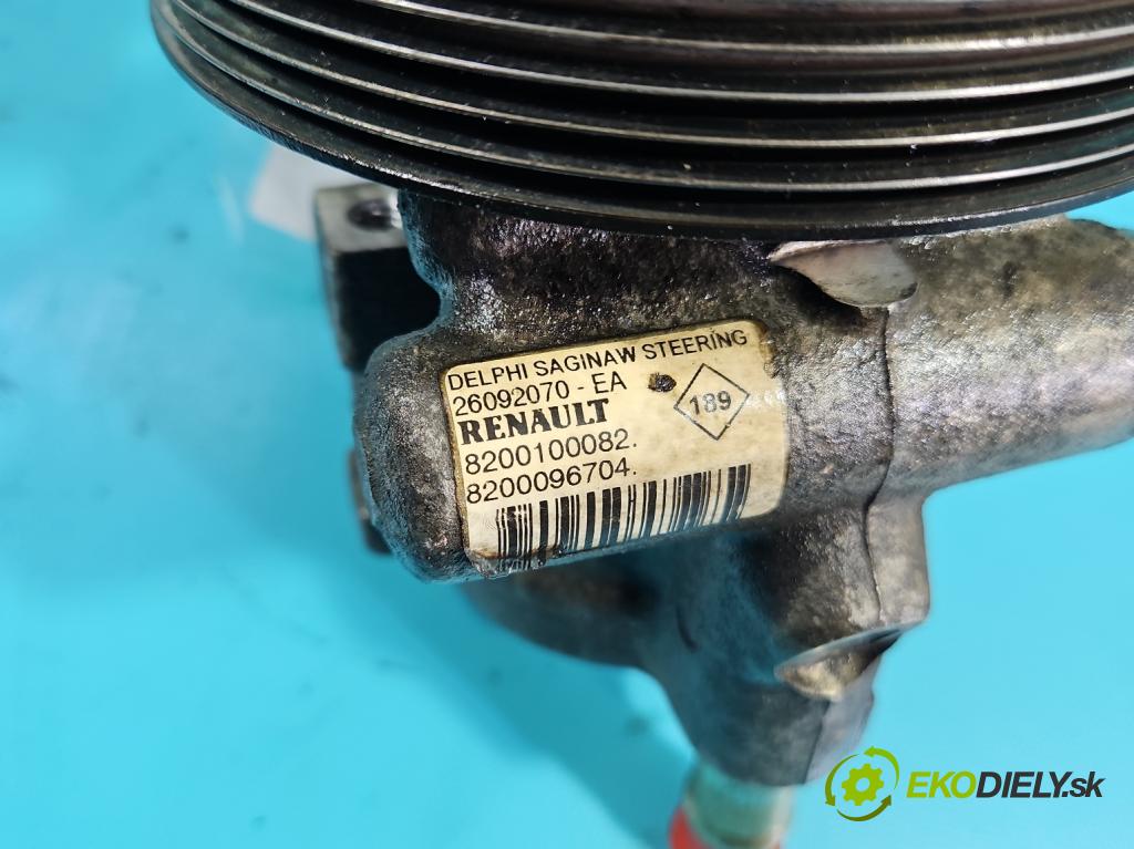Renault Laguna II 2001-2007 1.9 dci 101 HP manual 74 kW 1870 cm3 5- čerpadlo posilovač 8200100082 (Servočerpadlo)