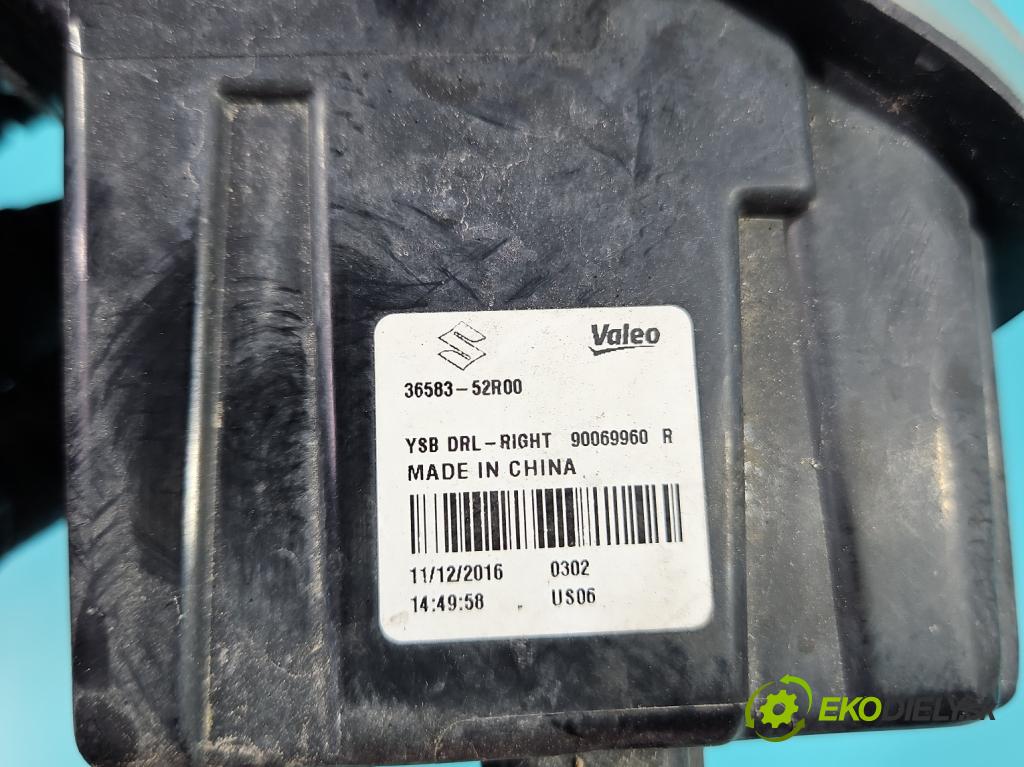Suzuki Swift Mk8 2017-2024 1.0 T 111KM manual 82 kW 998 cm3 5- Svetlo: prevádzky pravé 36583-52R00