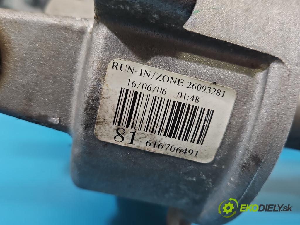 Opel Meriva A 2002-2010 1.4 16V 90 HP manual 66 kW 1364 cm3 5- čerpadlo posilovač 26093281 (Servočerpadlo)