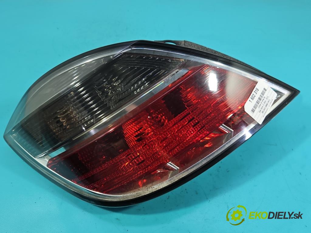 Opel Astra III 2004-2014 1.6 16V 116 HP manual 85 kW 1598 cm3 5- svetlo / reflektor zadné ľavé 13222324 (Kľučka dverí ostatné)