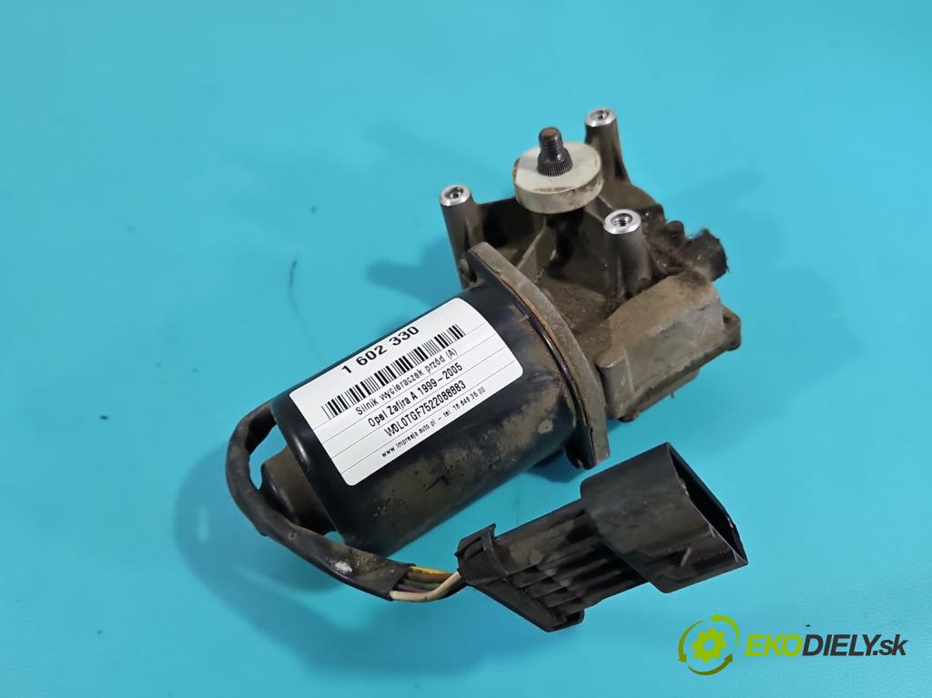 Opel Zafira A 1999-2005 2.0 dti 101 HP manual 74 kW 1995 cm3 5- motor stieračov predné 404496