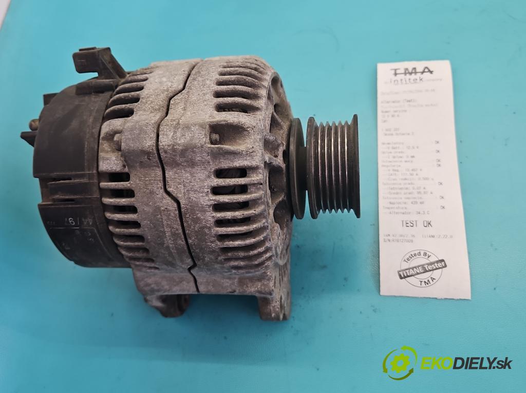 Skoda Octavia I 1996-2010 1.6 8V 75 HP manual 55 kW 1598 cm3 5- Alternator 037903025E (Alternátor)