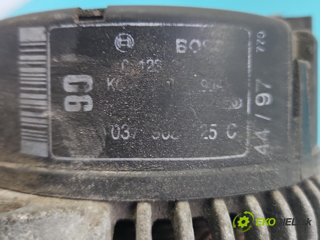 Skoda Octavia I 1996-2010 1.6 8V 75 HP manual 55 kW 1598 cm3 5- Alternator 037903025E (Alternátor)