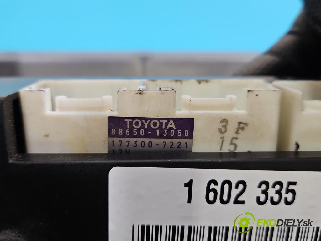 Toyota Corolla E12 2001-2009 2.0 D4D 116 HP manual 85 kW 1995 cm3 5- panel kúrenia 55930-13070