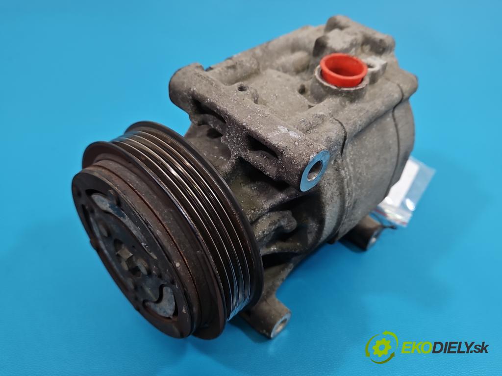 Fiat Albea 1.4 8V 77 HP manual 57 kW 1368 cm3 4- Kompresor: klimatizácie SCSB06 (Kompresor klimatizácie)