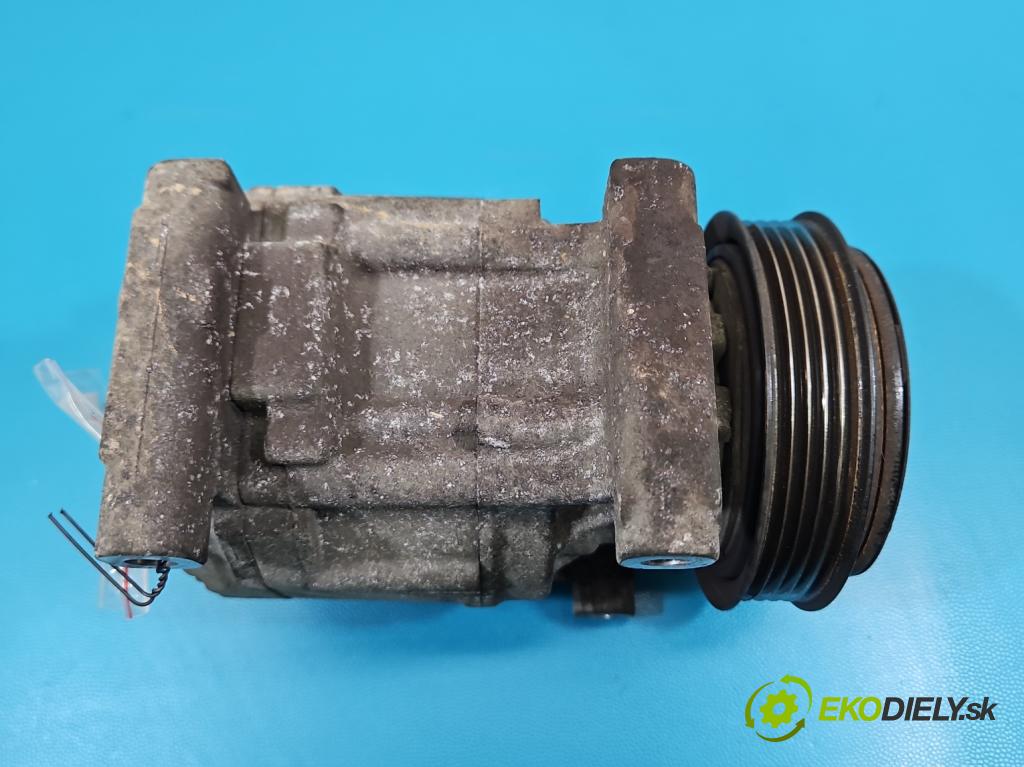 Fiat Albea 1.4 8V 77 HP manual 57 kW 1368 cm3 4- Kompresor: klimatizácie SCSB06 (Kompresor klimatizácie)
