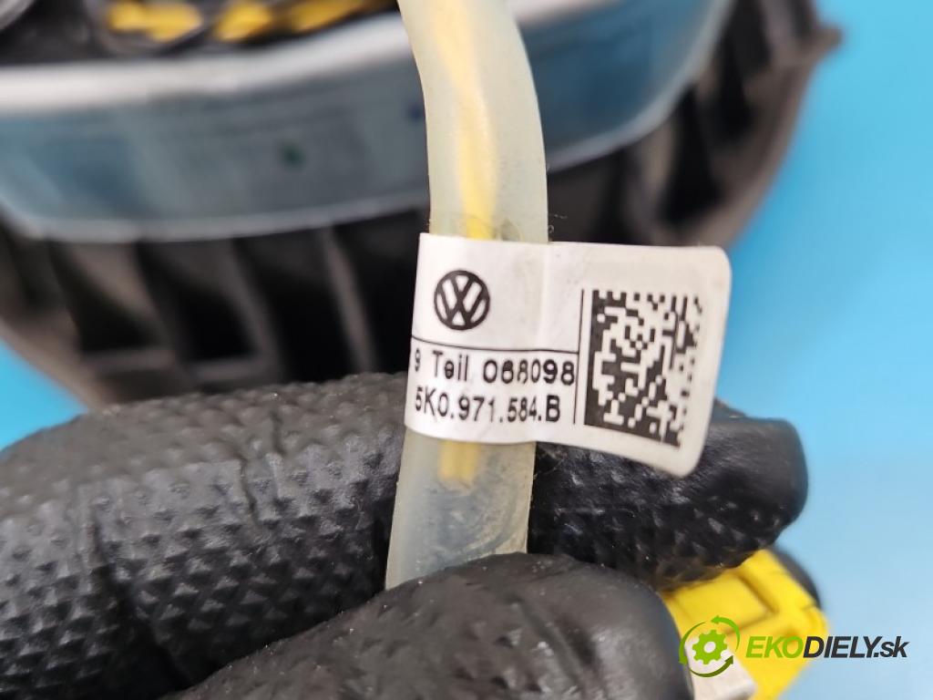 Vw Caddy III 2K 2003-2020 1.6 tdi 75 HP manual 55 kW 1598 cm3 5- airbag vzduch: Řidiči: 2K5880201D (Airbag)