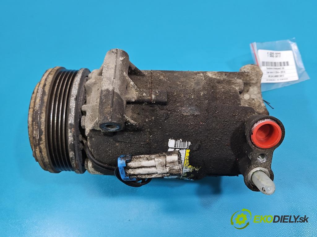 Opel Astra III 2004-2014 1.6 16V 116 HP manual 85 kW 1598 cm3 5- Kompresor: klimatizácie (Kompresor klimatizácie)