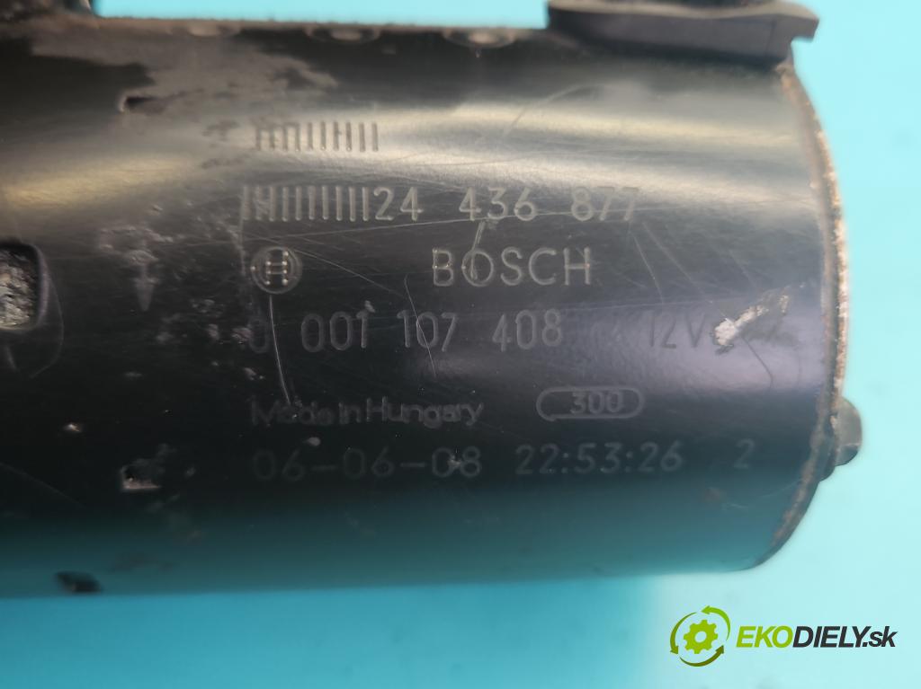 Opel Meriva A 2002-2010 1.4 16V 90 hp manual 66 kW 1364 cm3 5- startér: 001107408 (Startér)