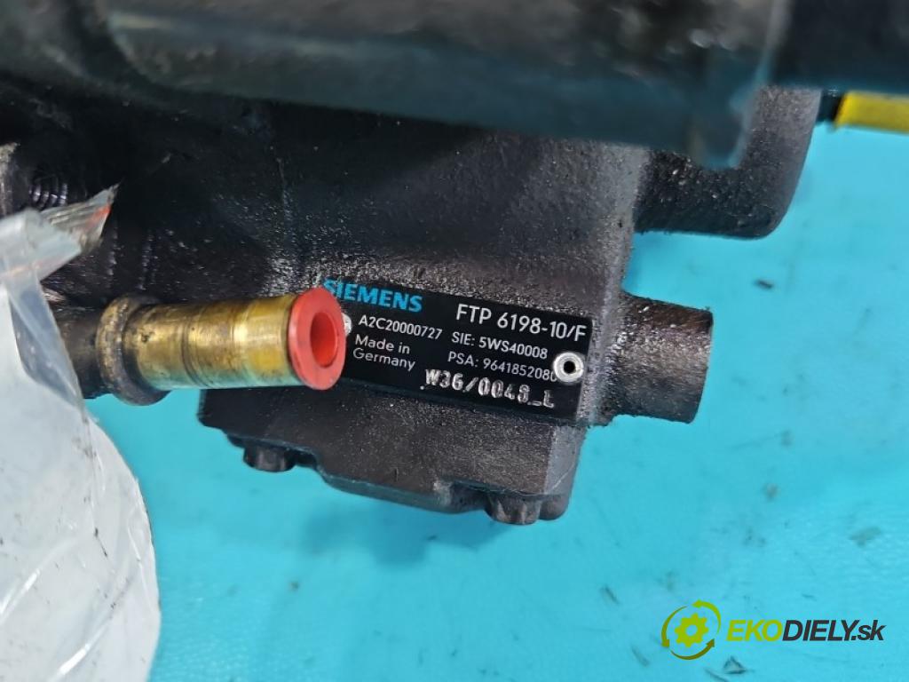 Citroen C3 I 2002-2009 1.4 hdi 68 HP manual 50 kW 1398 cm3 5- čerpadlo vstrekovacia 9641852080 (Vstrekovacie čerpadlo)