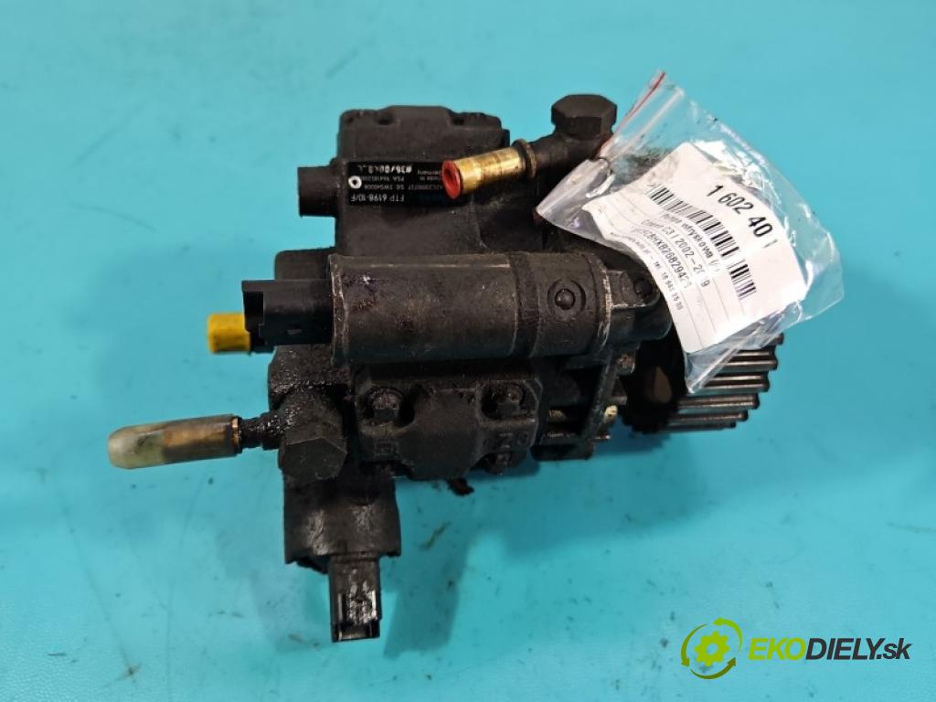 Citroen C3 I 2002-2009 1.4 hdi 68 HP manual 50 kW 1398 cm3 5- čerpadlo vstrekovacia 9641852080 (Vstrekovacie čerpadlo)