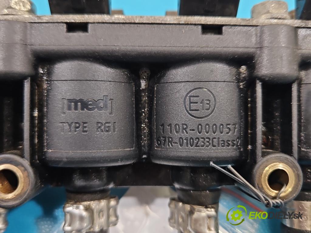 Opel Meriva A 2002-2010 1.4 16V 90 HP manual 66 kW 1364 cm3 5- vstrek LPG MED