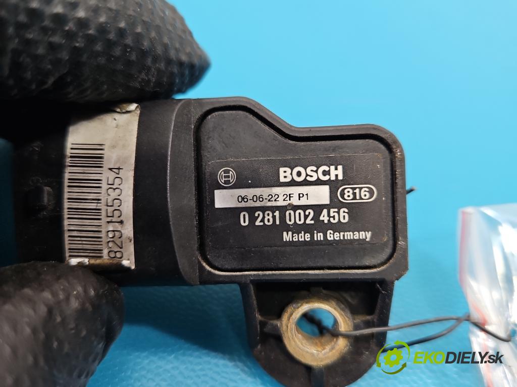 Opel Meriva A 2002-2010 1.4 16V 90 hp manual 66 kW 1364 cm3 5- snímač tlaku vzduchu 0281002456