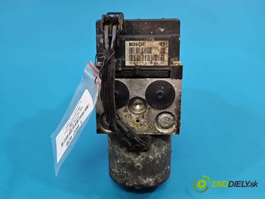 Opel Vectra B 1995-2002 2.0 16V 136 HP manual 100 kW 1998 cm3 4- čerpadlo abs 0273004231 (Pumpa ABS)