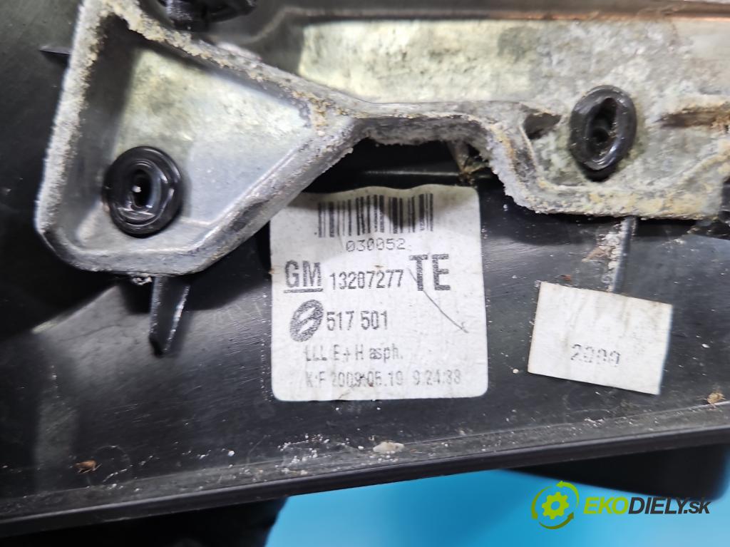 Opel Astra III 2004-2014 1.8 16V 140 hp manual 103 kW 1796 cm3 2- zpětné zrcátko levé 13207277 (Klika dveří ostatní)