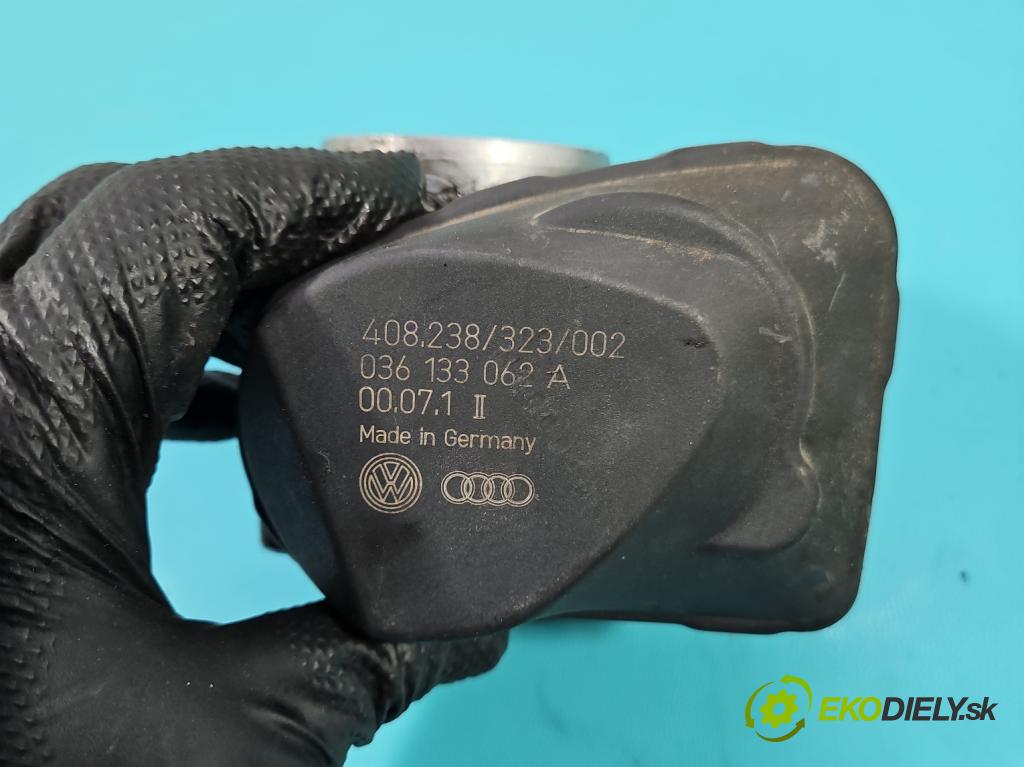 Vw Golf IV 1997-2003 1.6 16V 105 HP manual 77 kW 1598 cm3 5- klapka 036133062A (Škrtiaca klapka)