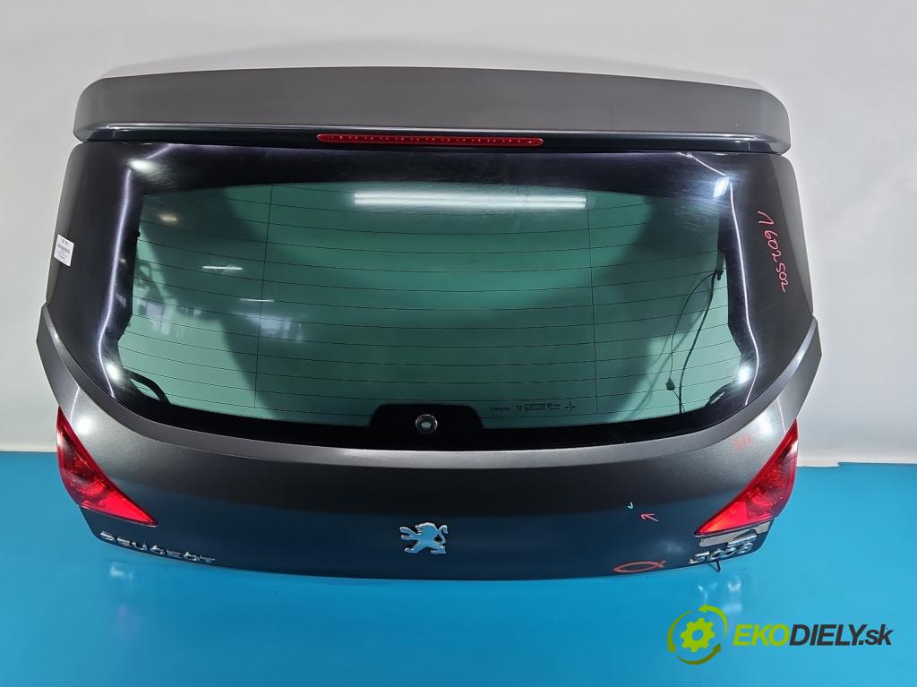 Peugeot 3008 I 2009-2016 1.6 hdi 9HD: 111KM automatic 82 kW 1560 cm3 5- zadna kufor  (Kapota zadná (kufor))