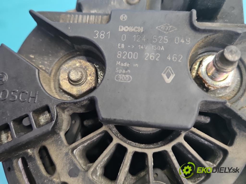 Renault Laguna II 2001-2007 2.0 T 163 hp manual 120 kW 1998 cm3 5- Alternator 8200262462 (Alternátor)