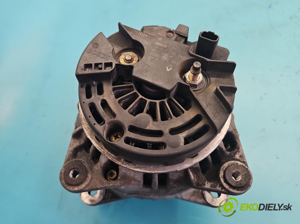 Renault Laguna II 2001-2007 2.0 T 163 hp manual 120 kW 1998 cm3 5- Alternator 8200262462 (Alternátor)