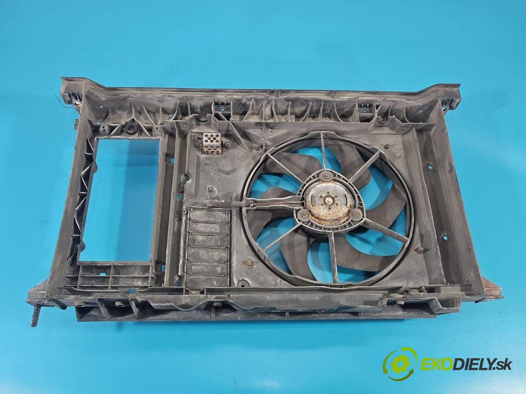 Citroen C4 Grand picasso I 2006-2013 2.0 hdi 136 HP manual 100 kW 1997 cm3 5- Ventilátor chladiča 9658508980