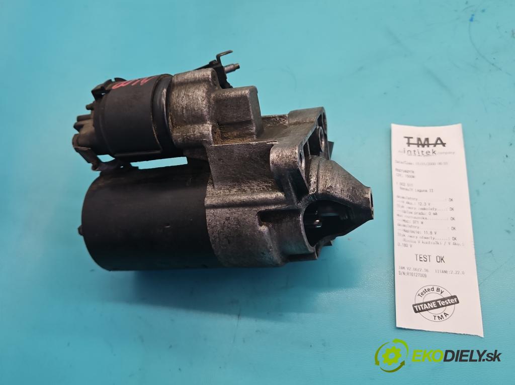 Renault Laguna II 2001-2007 2.0 T 163 HP manual 120 kW 1998 cm3 5- štartér 0001106023 (Štartér)