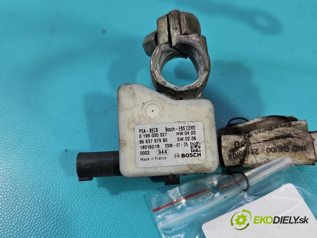 Citroen C4 Grand picasso I 2006-2013 2.0 hdi 136hp manual 100 kW 1997 cm3 5- kontakt mínus: 9663797980