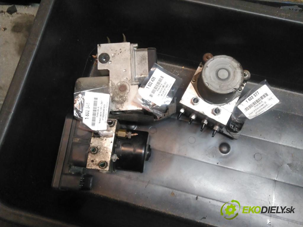 Renault Laguna II 2001-2007 2.0 T 163 HP manual 120 kW 1998 cm3 5- čerpadlo abs 100960-14243 (Pumpa ABS)