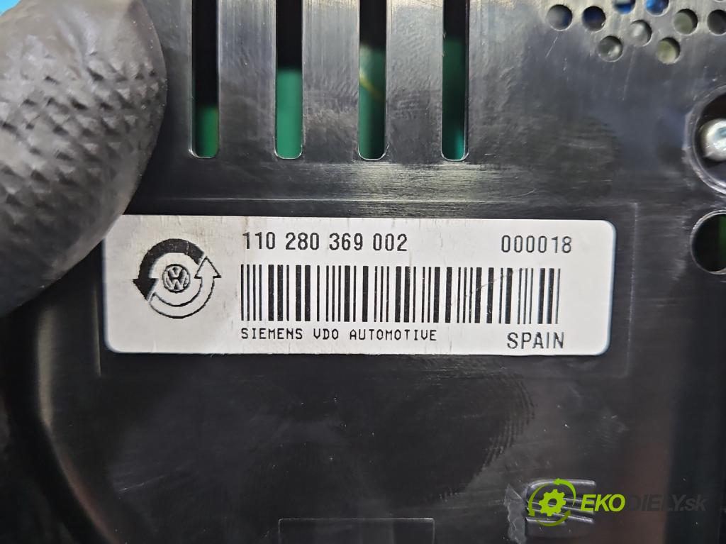 Seat Altea 1.8 TFSI 160 HP manual 118 kW 1798 cm3 5- prístrojovka/ budíky 5P0920827AX (Prístrojová doska)